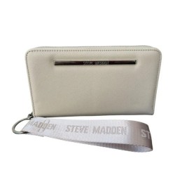 Cartera para Dama Steve Madden Modelo Zipee Beige