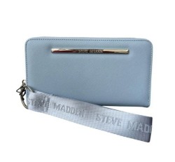 Cartera para Dama Steve Madden Modelo Zipee Blue Shadow