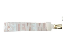 Monedero Unisex Steve Madden con Tarjetero y muñequera Beige