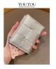 Cartera Biscuit Mujer color Plata