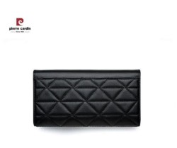 Cartera larga multifunción Pierre Cardin Mujer color Negro