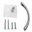 JALADERA 23896 TAPERED BOW SATIN NICKEL