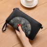 Cartera larga Mujer Viney Piel color Negro