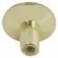 BOTON 69301 RND CONC 1 POLISHED BRASS BRAINERD