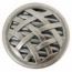 BOTON 69035 RIBBON & REED ANTIQUE PEWTER LIBERTY