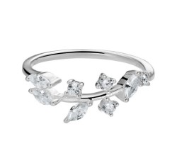 Anillo Enso 925 Para Mujer ESR116S Plateado