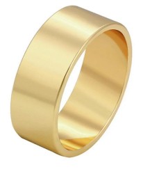 Argolla Matrimonio Novios Compromiso Oro Lam Unisex Dorado 7