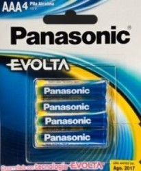 PILA PANASONIC EVOLTA AAA C/4 ALKALINA