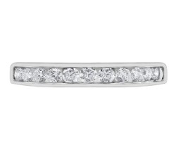 Churumbela en Plata Esterlina y Medio Quilate de Diamantes Sostenibles