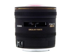 LENTE 4.5MM F/2.8 EX DC HSM FISHEYE SIGMA P/ PENTAX