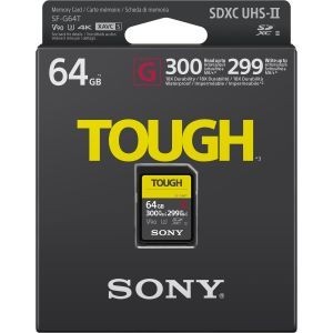 TARJETA DE MEMORIA SDHC SONY TOUGH 64GB UHS-II300MB/S