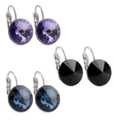 Set 3 pares Aretes Ocean Heart, Acero Inoxidable, OH-B001