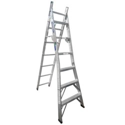 ESCALERA CONVERTIBLE DE ALUMINIO DE 13 ESCALONES TIPO II WERNER