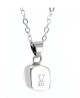 Collar y aretes Fancy rosa con plata .925 Zvezda