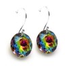 Collar y aretes Classic multicolor con plata .925 Zvezda