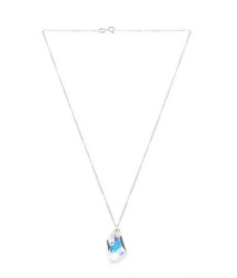 Collar y aretes De Art tornasol con plata .925 Zvezda