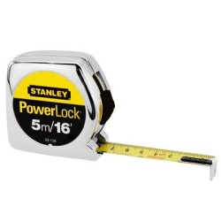 CINTA METRICA POWERLOCK 5m STANLEY.