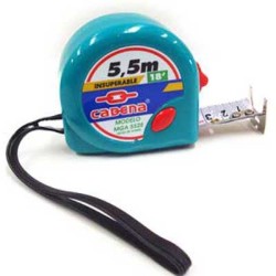 FLEXOMETRO CADENA 5.5m 18ft