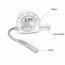 FLEXOMETRO CADENA 5.5m 18ft