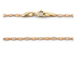Hermoso Pulso Florentino 2 mm 19 cm Oro Sólido 10k