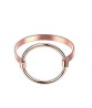 Brazalete Ocean Heart, Baño oro rosa, 18K, OH19-83