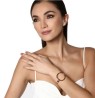 Brazalete Ocean Heart, Baño oro rosa, 18K, OH19-83