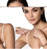 Brazalete Ocean Heart, Baño oro rosa, 18K,OH19-86