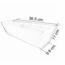 CHAROLA PARA RESANADOR METAL WAL-BOARD TOOLS