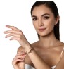 Brazalete Ocean Heart, Baño oro rosa, 18K, OH19-77
