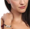 Pulsera Ocean Heart, Baño oro amarillo, OH16-768