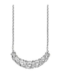 Collar y Dije Plata Fina 925 Enso Para Mujer ESN108S Plateado