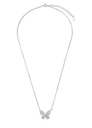 Collar y Dije Enso 925 Para Mujer ESN128S Plateado