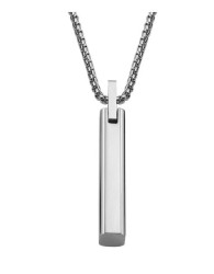 Collar Enso Para Hombre EMN181S Plateado