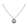 Collar y Dije Enso Para Hombre EMN143B Color Negro