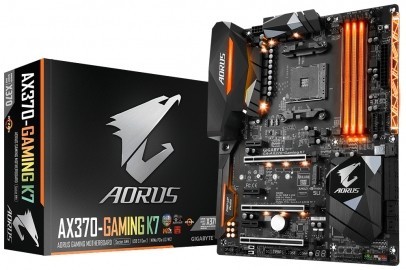 Tarjeta Madre Gigabyte ATX GA-AX370-GAMING K7, S-AM4, AMD X370, HDM...