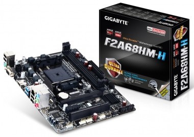 Tarjeta Madre Gigabyte micro ATX GA-F2A68HM-H, S-FM2, AMD A68H, HDM...