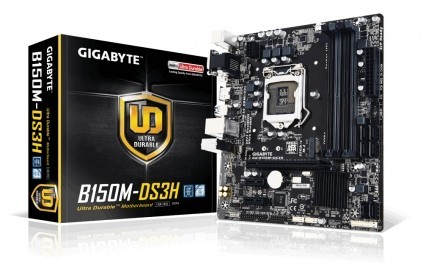 Tarjeta Madre Gigabyte micro ATX GA-B150M-DS3H, S-1151, Intel B150,...