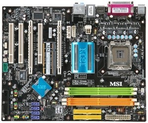 Tarjeta Madre MSI ATX P6N SLI-FI, S-775, NVIDIA nForce 650i SLI+430...