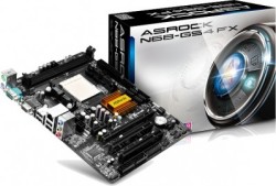 Tarjeta Madre ASRock micro ATX N68-GS4 FX, S-AM3, NVIDIA nForce 630...
