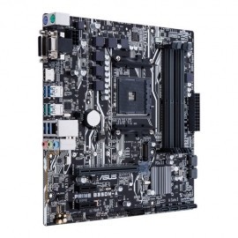 Tarjeta Madre ASUS micro ATX PRIME B350M-A, S-AM4, AMD B350, 64GB D...