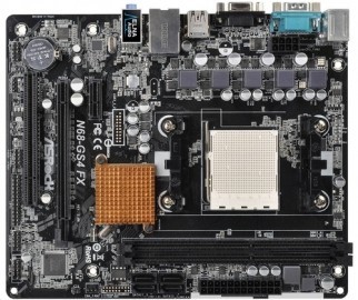 Tarjeta Madre ASRock Micro ATX N68-GS4 FX R2.0, S- AM3+, NVIDIA nFo...