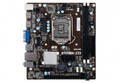 Tarjeta Madre ECS micro ATX H110M4-C23, S-1151, Intel H110, HDMI, U...