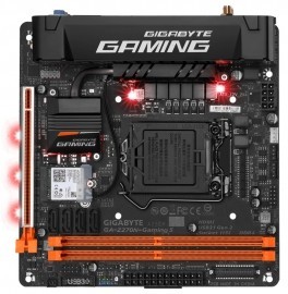 Tarjeta Madre Gigabyte mini ITX GA-Z270N-GAMING 5, S-1151, Intel Z2...
