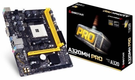 Tarjeta Madre Biostar micro ATX A320MH PRO, S-AM4, AMD A320, HDMI, ...