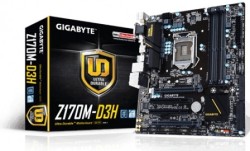 Tarjeta Madre Gigabyte micro ATX GA-Z170M-D3H, S-1151, Intel Z170, ...