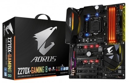 Tarjeta Madre AORUS ATX GA-Z270X-GAMING 8, LGA1151, Intel Z270, HDM...