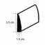 MOLDURA PLASTICA CS STOP CINNABAR GOSSEN