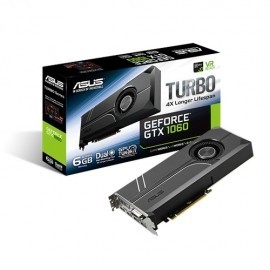 Tarjeta de Video ASUS NVIDIA GeForce GTX 1060 Turbo, 6GB 192-bit GD...