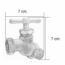 LLAVE JARDIN TIPO AMERICANO 1/2