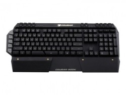 Teclado ON HOLD- Cougar 500K, Alámbrico, USB 2.0, Negro Naranja (In...